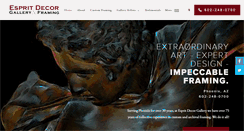 Desktop Screenshot of espritdecor.com